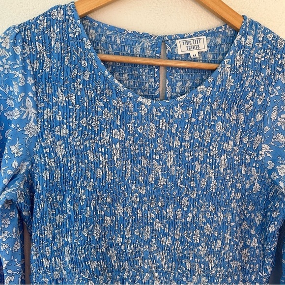 Pink City Prints Isabel Dress in Cornflower Lolita medium - Picture 4 of 16